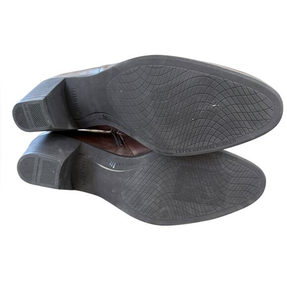 Munro Jackson Brown Leather Booties – Sz 11M - Picture 8 of 8